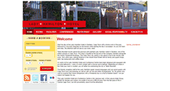 Desktop Screenshot of ladyhamilton.co.za